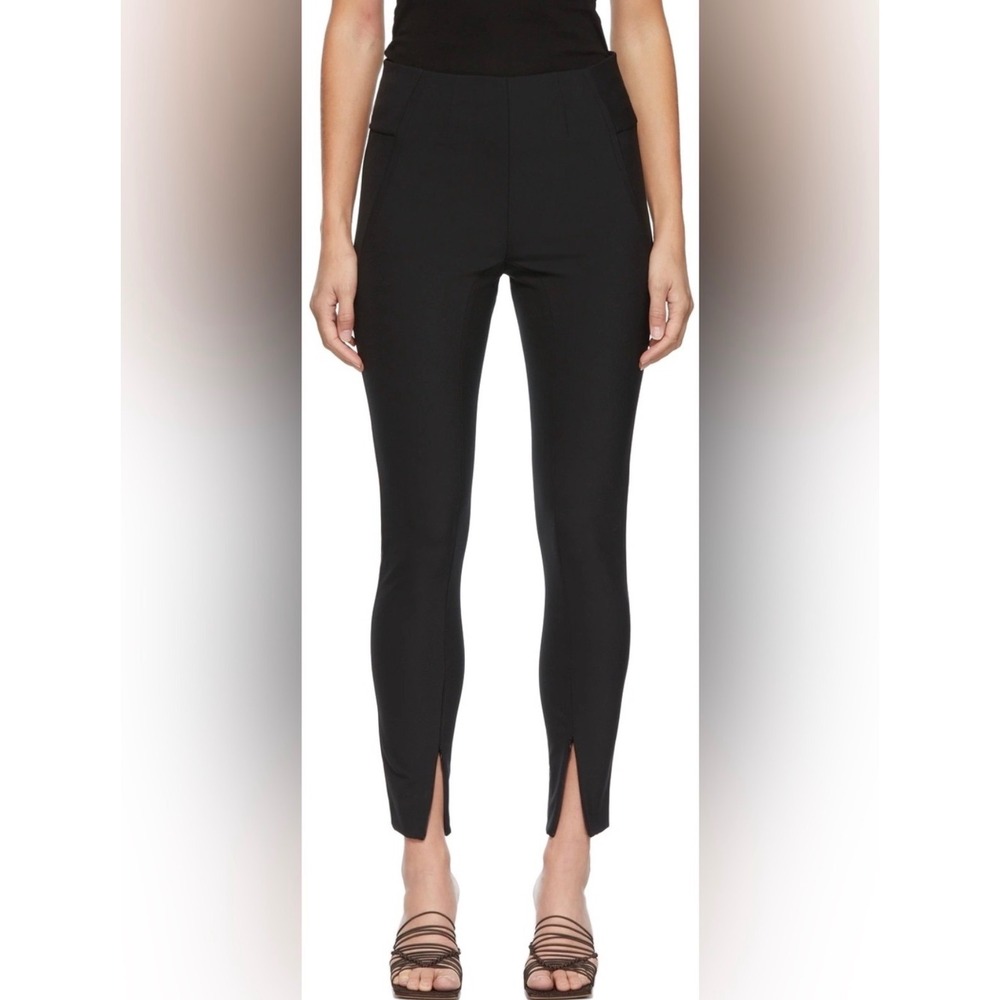 By Malene Birger Adanis Black Zip Ankle Skinny Pants EU 36